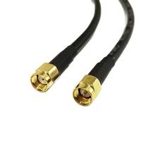 1PC New RG58 Cable Pigtail SMA Male Plug To RP- SMA Male Plug Connector 50cm/100cm 2024 - buy cheap