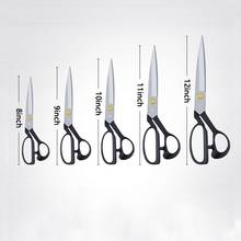 Tailor's Scissors Stainless Steel Sewing Scissors Cut Fabric Scissor Cutter Supplies Accessories High Quality Needlework Scissor 2024 - buy cheap