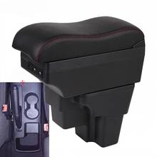 For KIA RIO Armrest For Europe South America Retrofit parts Car Armrest box Center Storage car accessories USB 2015-2019 2024 - buy cheap