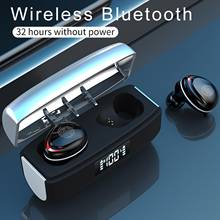 Fone de ouvido esportivo v5.0 w15, hifi estéreo, sem fio, bluetooth, com microfone, à prova d'água, para xiaomi, samsung, huawei, mate 40, iphone 12 2024 - compre barato