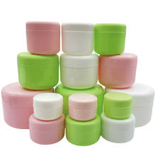 100pcs Empty 10g/20g/30g/50g/100g Makeup Container Plastic Pot Travel Face Cream Lotion Cosmetic Jar Refillable Sample Bottles 2024 - buy cheap