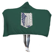 Anime Attack on Titan Cosplay Shingeki No Kyojin Survey Corps Hood Cloak Cape For Adult Kids 2024 - buy cheap