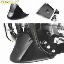 ZORBYZ Motorcycle Bright Black Front Bottom Spoiler Mudguard Fender Cover For Harley Sportster 1200 XL Iron 883 2004-2015 2024 - buy cheap