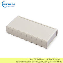 Caja de plástico ABS para escritorio, caja de conexiones de plástico, diseño PCB, de mano, 139x68x28mm 2024 - compra barato