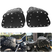 Motorcycle Saddle Bags Side Storage Triangle Side Bag Waterproof Sports Version Storage Tool Saddlebag Triangular Bag for Harley 2024 - buy cheap