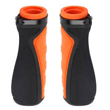 New 2pcs locking Mtb Mountain Cycling Bike Bicycle MTB Handlebar Grips Soft Kraton Rubber Anti-slip Handle Grip accessories 2024 - buy cheap