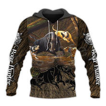 Tessffel animal arco veados caçador caça camo agasalho pulôver newfashion unisex 3dprint sweatshirts/moletons/zíper/jaqueta s-3 2024 - compre barato