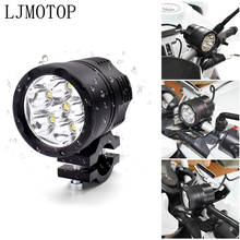 60W LED Motorcycle Headlight Fog Spot Head Lamp Spotlight Motorbike Bulb For Yamaha XT1200Z SUPER TENERE XJR FJR 1300 FZ1 FAZER 2024 - buy cheap