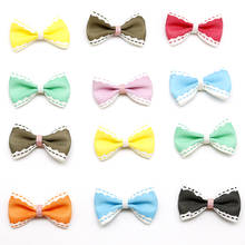 4x2.5cm 25pcs Satin Ribbon Bow Craft Wedding Bow Tie Decoration Handmade Sewing Craft Christmas Party Gift Package DIY 2024 - buy cheap
