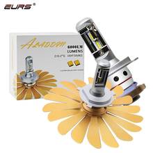 EURS Fanless Car Led Light ZES 100W 12000LM Headlights H4 Led Bulb H1 H7 H8 H11 9005 HB3 9006 HB4 12V Auto Lamp fog light Canbus 2024 - buy cheap