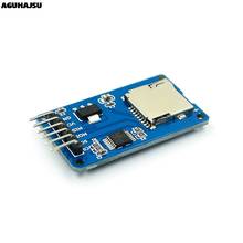 1 шт./лот Micro SD карта mini TF кардридер, модуль SPI интерфейсы с чипом уровня для arduino 2024 - купить недорого