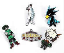 My Hero Academia Cosplay Props Badge Brooch Midoriya Izuku Bakugo Katsuki Alloy Halloween Gifts Boku No Hero Academia Pin A1086 2024 - buy cheap