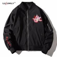 Lusumily Spring Jacket Women Embroidery Loose Windbreaker Female Basic Jacket Harajuku Outwear Coat Black Oversize Sportwear Top 2024 - buy cheap