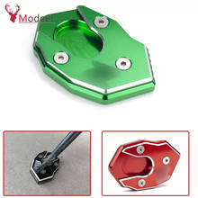 Motorcycle Side Stand Enlarger Plate Kickstand Enlarge Extension for KAWASAKI VERSYS1000 versys 1000 ZX10R Z1000/SX ER6N/F NINJA 2024 - buy cheap