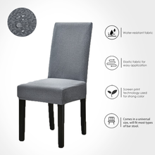 Water-resistant fabric chair cover Elastic printing chair cover Elasticity restaurant Hotel banquet 2024 - buy cheap