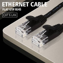 Ethernet Cable Cat6 Lan CAT 6 Flat UTP RJ45 Network Cable 15cm 25cm 50cm 1m Patch Cord For Computer Router Laptop Network Cable 2024 - buy cheap