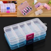 5 Colors 10 Grid Portable PP Removable Multipurpose Container Storage Box  Fit for Household Daily/Cosmetic/Jewelry/Tool Parts 2024 - buy cheap