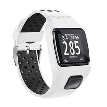 Противоударный мягкий силиконовый ремешок для часов, сменный Браслет для TomTom 1 Multi-Sport GPS HRM CSS AM Cardio Runner Watch 2024 - купить недорого