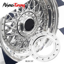 4pcs 149mm Car Wheel Center Caps Ring For Rims Hub Cover 09.24.137 Combination Auto Refits Styling Accessories Sliver