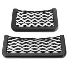 Universal Black Car Net Bag Phone Holder for volkswagen vw t5 polo golf 7 6 5 4 golf mk4 passat b6 b5 b7 touran jetta mk6 2024 - купить недорого