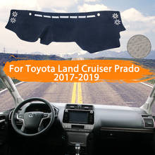 Cubierta para salpicadero de Toyota Land Cruiser Prado, alfombra para salpicadero, accesorios para coche, serie 150, 2017, 2018, 2019, Facelift, LC150, J150 2024 - compra barato