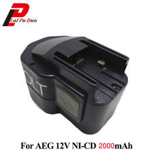 2000mAh 12V Ni-CD Replacement Power Tool Battery for AEG:B12/BF12/BX12/bxl12/MXS12/MX12 2024 - buy cheap