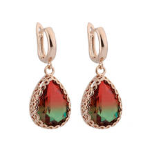 Irina earings fashion jewelry 2020 Water Drop Earrings Colorful Natural Zircon  Earrings For Women Fashion Wedding Party jewelry 2024 - buy cheap