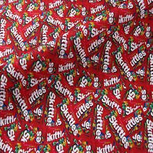 Candy Skittles Print Red 100% Cotton Fabric for Girl Clothes Bedding Set Hometextile Cushion Cover Backpack DIY 2024 - buy cheap