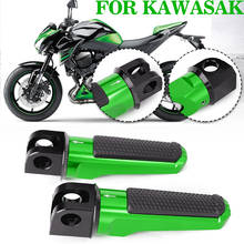 Reposapiés de aluminio para motocicleta, estriberas delanteras para Kawasaki ZX-6R, ZX6R, ZX10R, Z750R, Z800, Z800E, Z1000, Z1000R 2024 - compra barato