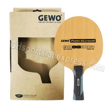 GEWO Power-Pala/raqueta de tenis de mesa, palo/paleta de madera de 5 capas, Allround, Original 2024 - compra barato