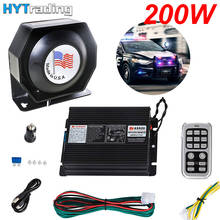 200W 18 Sound Loud Car and Truck Warning Alarm Police Siren Horn 18 Tones Ambulance Emergency Electronic Horn Kit PA MIC System 2024 - buy cheap