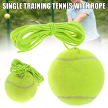 Entrenador de tenis para practicar pelota de tenis, herramienta de rebote de entrenamiento de autoestudio individual con cuerda elástica, EIG88 2024 - compra barato
