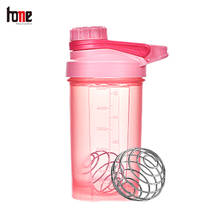 500ml Shaker Bottle Blender Protein Mixer Bottle With Blender Ball Kawaii Plastic Sport Cup Eco Friendly Outdoor Gym Drinkware 2024 - buy cheap