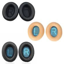 Almofada da orelha da substituição da substituição da espuma da memória da almofada da orelha dos earpads para bose quietcomfort15 qc2 qc15 qc25 qc35 ae2, ae2 2024 - compre barato