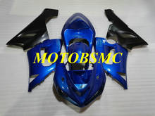 Injection Mold Fairing Kit for KAWASAKI Ninja ZX6R 636 05 06 ZX 6R 2005 2006 ABS Blue Black Bodywork+Gifts KC78 2024 - buy cheap