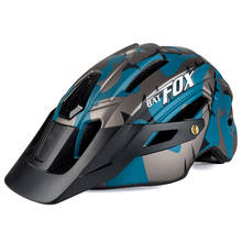 Batfox New Camouflage Adult Sport Helmet Outdoor Field Road Bike MTB Cycling Helmet Men Women Bicycle Helmet With Big Visor 2024 - buy cheap