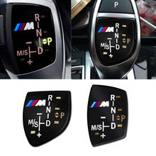 1pc Car Gear Shift Knob Panel Cover M Emblem Sticker For bmw M Sticker X1 X3 X4 X5 X6 X7 e46 e90 f20 e60 e39 f10 Car accessories 2024 - buy cheap