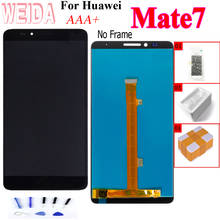 Pantalla LCD para Huawei Mate 7, montaje de digitalizador con pantalla táctil para Mate7, MT7, MT7-TL10, MT7-TL00, MT7-UL00 de repuesto, nuevo 2024 - compra barato