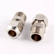 Rosca macho 8mm 4 un., conector de engate rápido pneumático diâmetro reto 1/8 bsp 2024 - compre barato