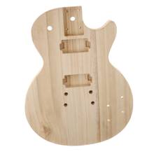 DIY электрогитара корпус пустой гитара Корпус полированный деревянный Тип электрогитара корпус гитары гитарная часть для ST гитары 2024 - купить недорого
