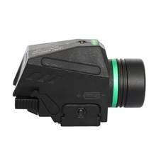 Tactical LED Weapon Gun Light Flashlight Red Dot Laser Sight Military Airsoft Pistol Light for 20mm Rail Mini Pistol 2024 - buy cheap