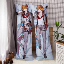 Наволочка-Подушка Game Genshin Impact, татаглия дакимакура, двусторонняя обнимающая Подушка для спальни, наволочка 50x150 см 2024 - купить недорого