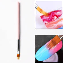 1 шт. градиентная УФ-гелевая ручка для рисования Мягкие кисти розовая ручка для маникюра для дизайна ногтей ручка для переноса маникюра инструмент 2024 - купить недорого
