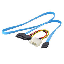 Cable adaptador SCSI SFF-8482 a SATA, adaptador de disco duro HDD de 70cm, conexión del controlador SAS a discos duros SATA 2024 - compra barato