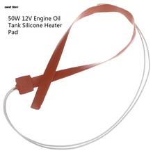 50W 12V Electric Heating Pads Silicone Heater Thermal Heating Strip Flexible Line Heater Strap For Injector Heated 12x500mm 2024 - buy cheap
