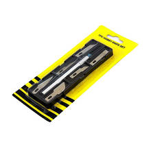 Non-Slip Metal Scalpel Knife Tools Kit Cutter Engraving Craft knives + 6pcs Blades Mobile Phone PCB DIY Repair Hand Tools 2024 - buy cheap