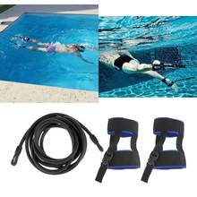 Stationary Swimming Pool Ankle Strap Swim Lap Training Exerciser Belt Set Harness Static Swimming Belt Resistance Bands 2020 New 2024 - buy cheap