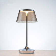 Designer italiano original conduziu a lâmpada de mesa lâmpada de cabeceira estudo quarto decoração da lâmpada 2024 - compre barato