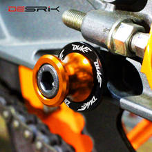 10 мм качели ползунки для рук Мотоцикл CNC маятник стойка для катушек винты Sliderc для KTM Duke 200 Duke 390 Duke 690 Duke 990 2024 - купить недорого