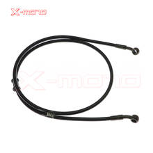 M10 Motorcycle Braided Steel  front /rear Brake Clutch Oil Hose Line Pipe  Fit ATV Dirt Pit Bike Brake Clutch Line Pipe 2024 - buy cheap